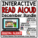 December BUNDLE Second Grade Read Aloud DIGITAL Lessons GO