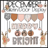 December Boho Bulletin Board Kit