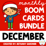 December Boom Cards BUNDLE - Boom Cards - Distance Learning