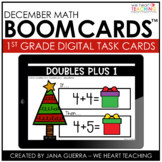 December Boom Cards™ |  Doubles and Doubles Plus One Boom Cards™