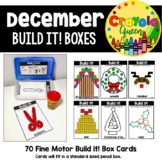 December Build It! Boxes