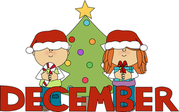 Preview of December Calendar