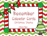 December Calendar Cards