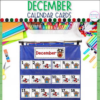 Preview of December Calendar Cards