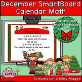 December Calendar Math/Morning Meeting for SMARTBoard