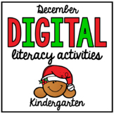 December Christmas Digital Literacy SeeSaw Games - READY TO PLAY!