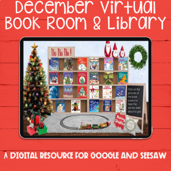 Preview of December/Christmas/Hanukkah Virtual Book Rooms/Digital Library