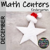 December Christmas Math Centers Kindergarten