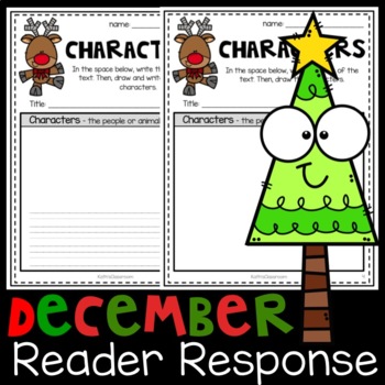 Preview of December/Christmas Reader Reponse - FREEBIE!