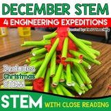 December Christmas STEM Challenges with Close Reading