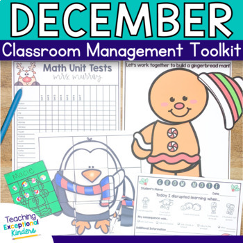 Preview of December Classroom Management Tool Kit