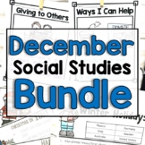 December "Click-and-Print" Social Studies Bundle