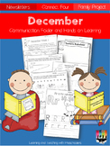 December Communication folder and Homework Packet
