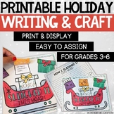 December Craft Activity, SEL Christmas Student Activity