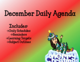 December Daily Agenda