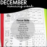 December Daily Skills Practice/ Morning Word