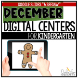 December Digital Centers for Kindergarten Distance Learning
