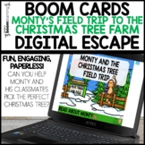 December Digital Escape Boom Cards Tree Farm Field Trip