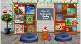 December Digital Library for Google Classroom