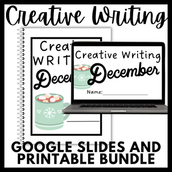 Preview of December Digital and Printable Version Creative Writing!