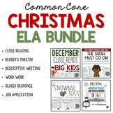 December ELA Bundle Common Core Aligned for Grades 4-8