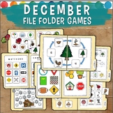 December File Folder Games