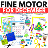 December Fine Motor Skills Activities and Worksheets Chris