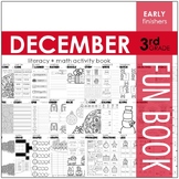 December Fun Book - NO PREP Literacy + Math Skillbuilders 