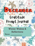 December Gratitude Prompt Journal