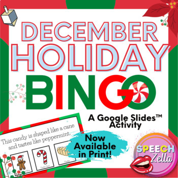 Preview of December Holiday Bingo