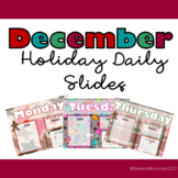 December Holiday Daily Slides