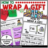 December Holiday How To Writing, How to Wrap a Present Chr