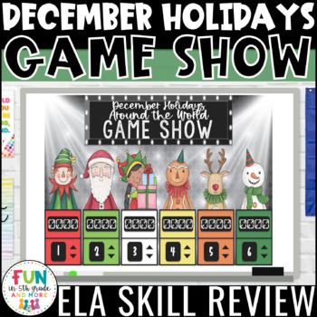 Preview of December Holidays Around the World Game Show | ELA Skill Review