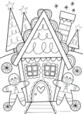 December Holidays Coloring Pages