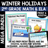 December, January, February, & Winter Math & ELA Activitie