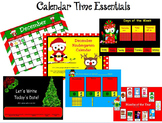 December Kindergarten Calendar for ActivBoard