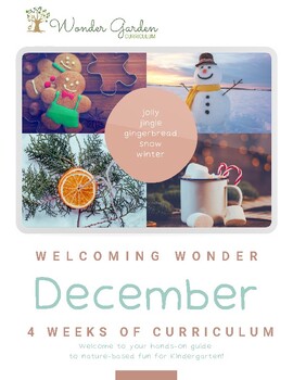 Preview of December Kindergarten Nature-based Curriculum