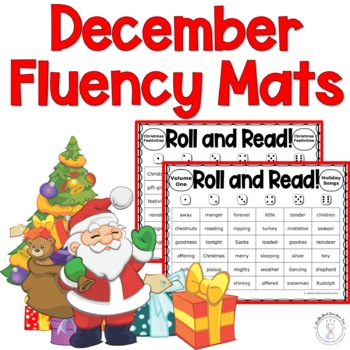 Preview of Christmas | Multisyllabic Word List | December | Fluency Game | Hanukkah Kwanzaa