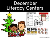 December Literacy/Reading Centers for Kindergarten