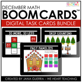 December Math Boom Cards™ 1st Grade BUNDLE