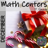 December Math Centers First Grade