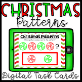 Christmas Math Centers- Patterns Boom Cards