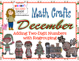 December Math Crafts Adding Two-Digit Numbers with Regrouping