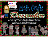 December Math Crafts Adding Two-Digit Numbers without Regrouping