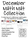 December Math Mat Collection:  ASSORTED FIVE PACK