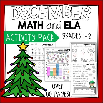Preview of December Math and ELA