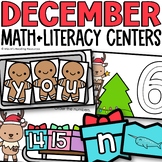 December Math and Literacy Centers | Christmas Activities 