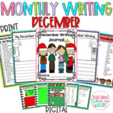 December Monthly Writing Journal Prompts Google Slides, Ch