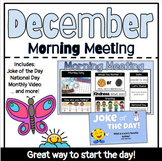 December Morning Meeting & SEL Check-In | Digital