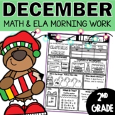 December Morning Work | 2nd Grade Spiral Math